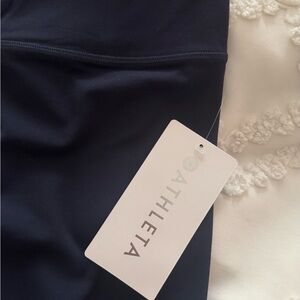 Athleta Ultra High Rise Elation Tights in Dark Blue